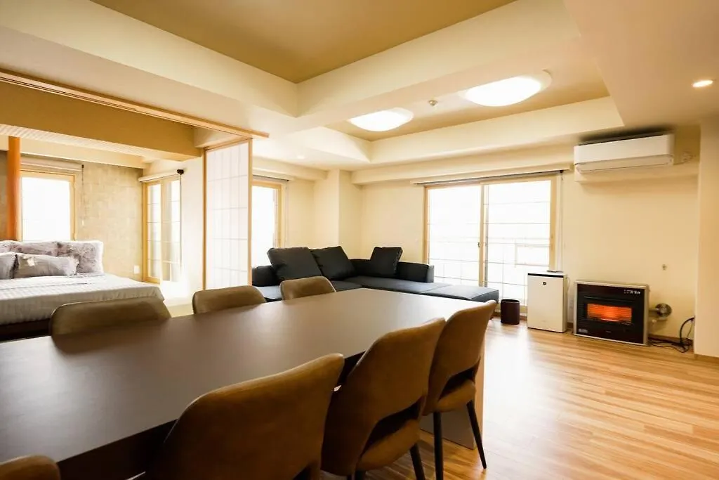 -Newopen-Molinhotels702-Sapporoonsenstory-1L2Room K-Bed1&W-Bed3 8Persons Apartamento